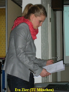 Eva Zier (TU München) Eva Zier (TU München)
