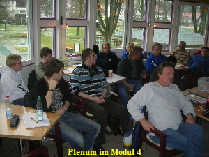 Plenum im Modul 4 Plenum im Modul 4